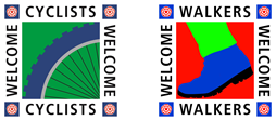 We welcome walkers and cyclists